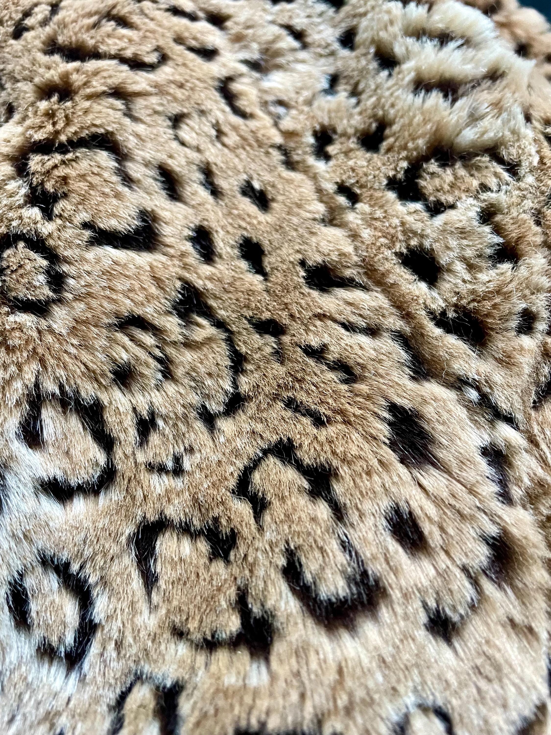 Veste Fourrure Wallis - Manteau Court En Fausse Fourrure Beige, Occasion En Très Bon état