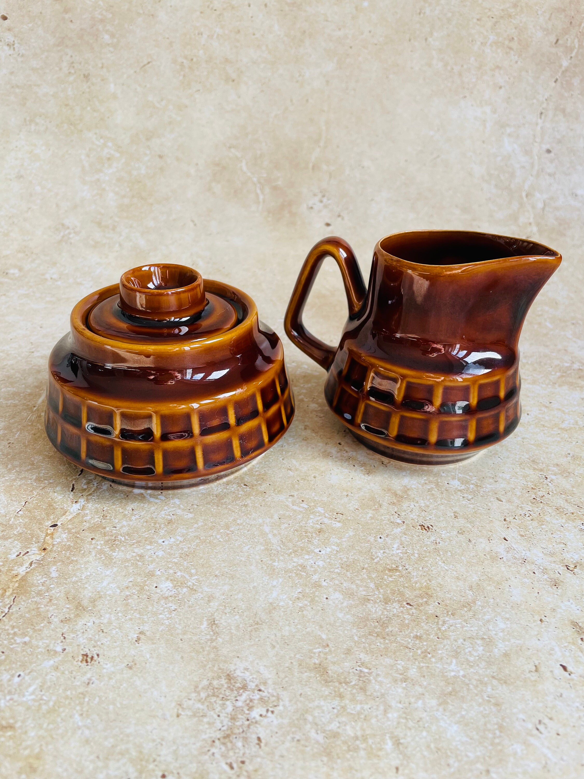 珍しい Polish 1960s Vintage Milk Etsy - Bowl. Sugar and Jug テーブル用品