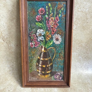 Vintage oil painting