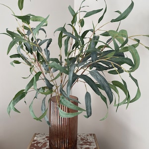 Artificial silk eucalyptus stem