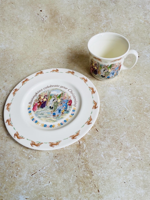 Royal Doulton Bunnykins Christening Set