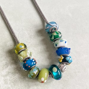 Troll Bead Murano Lampwork Bead 11 Beads