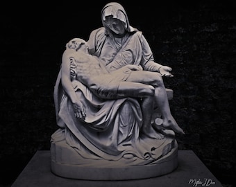 Mary Holding Jesus After Crucifixion - Etsy