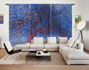 Mondrian Window Etsy