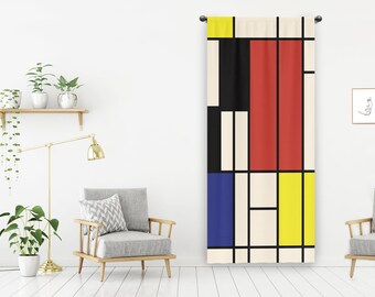 Mondrian Window Etsy