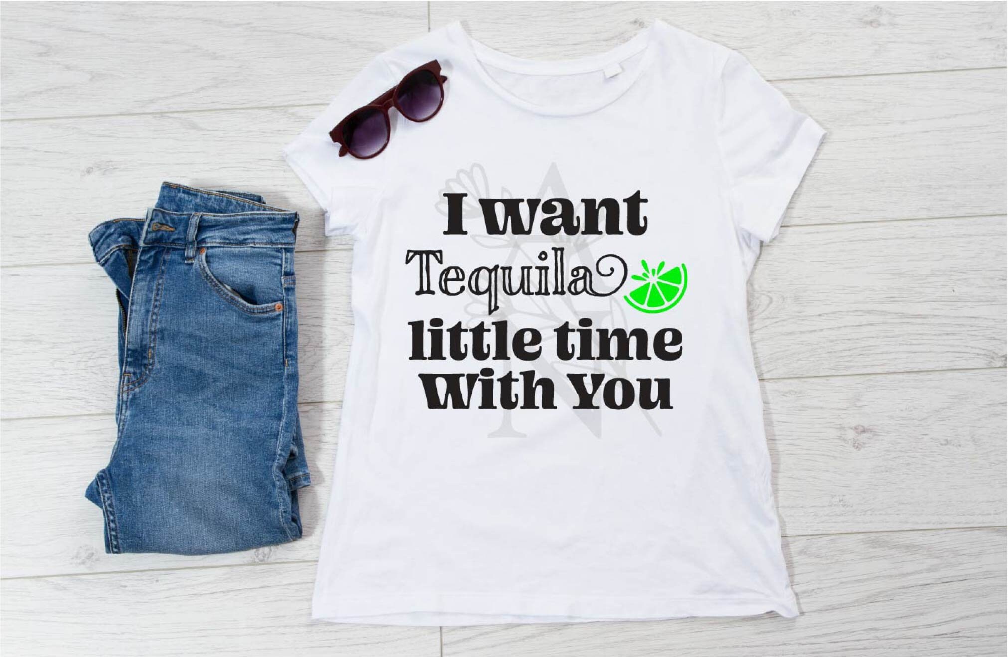 I Want Tequila Little Time With You SVG/ Tequila Shirt / Country Music
