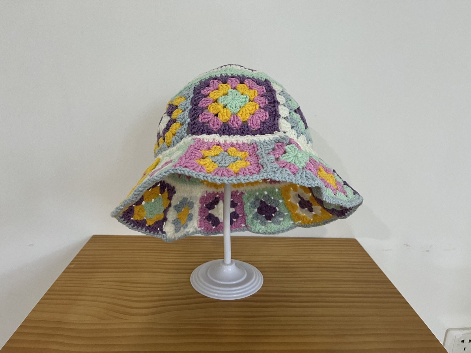 Crochet Bucket Hat,summer Knit Hat,vintage Hat,hippi Hat Crochet Bucket Hat,summer Knit Hat,vintage Hat,hippi Hat