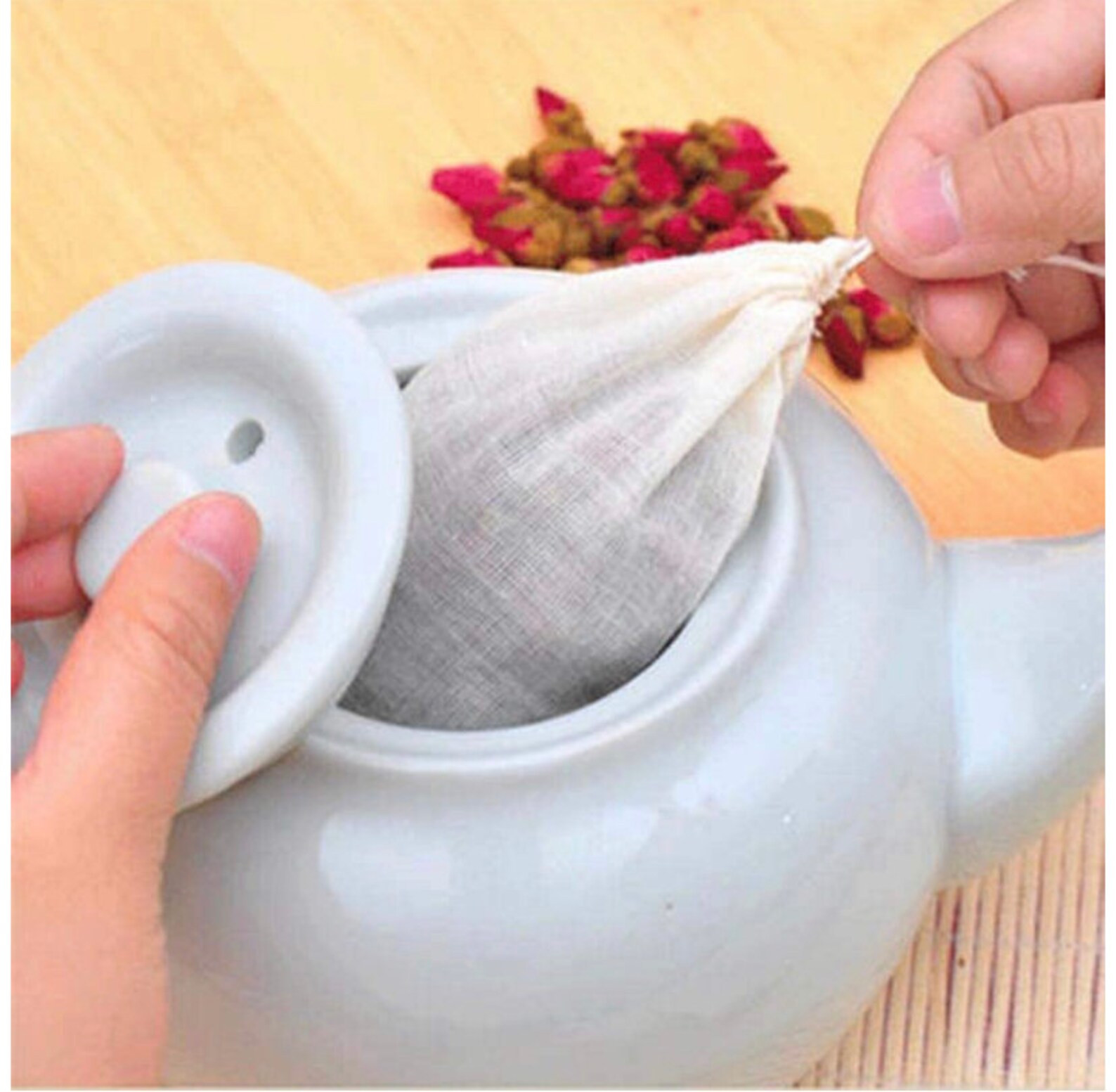 REUSABLE Loose Leaf Tea Bags Homemade Loose Leaf Tea Etsy