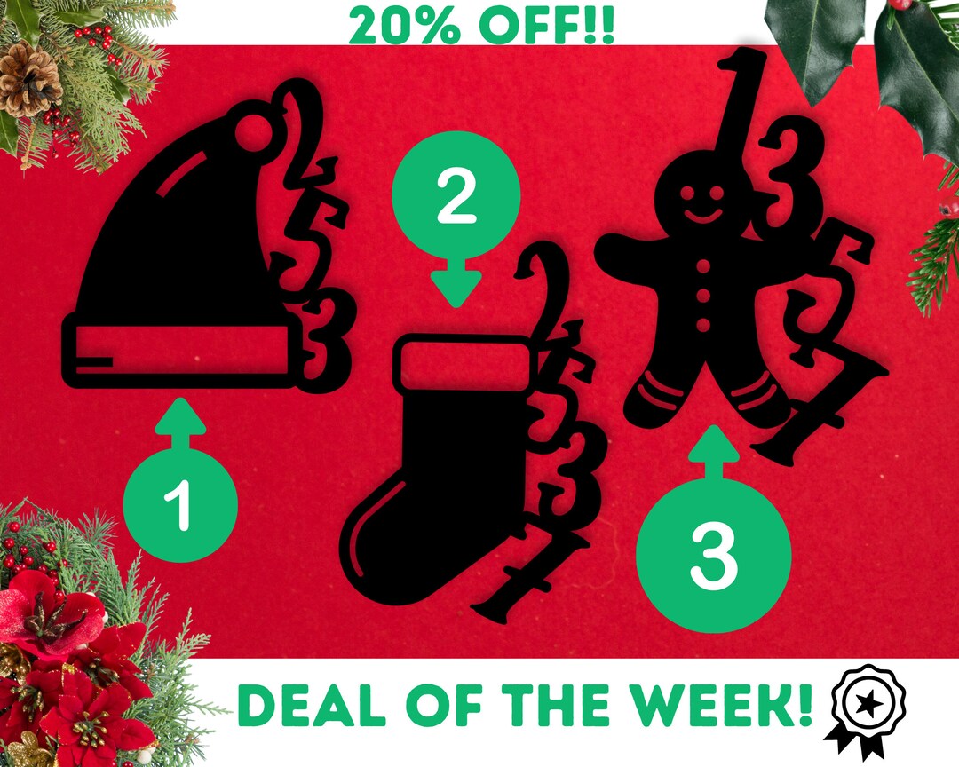 Black Friday Sale Christmas Number Sign Metal Sign Christmas Etsy