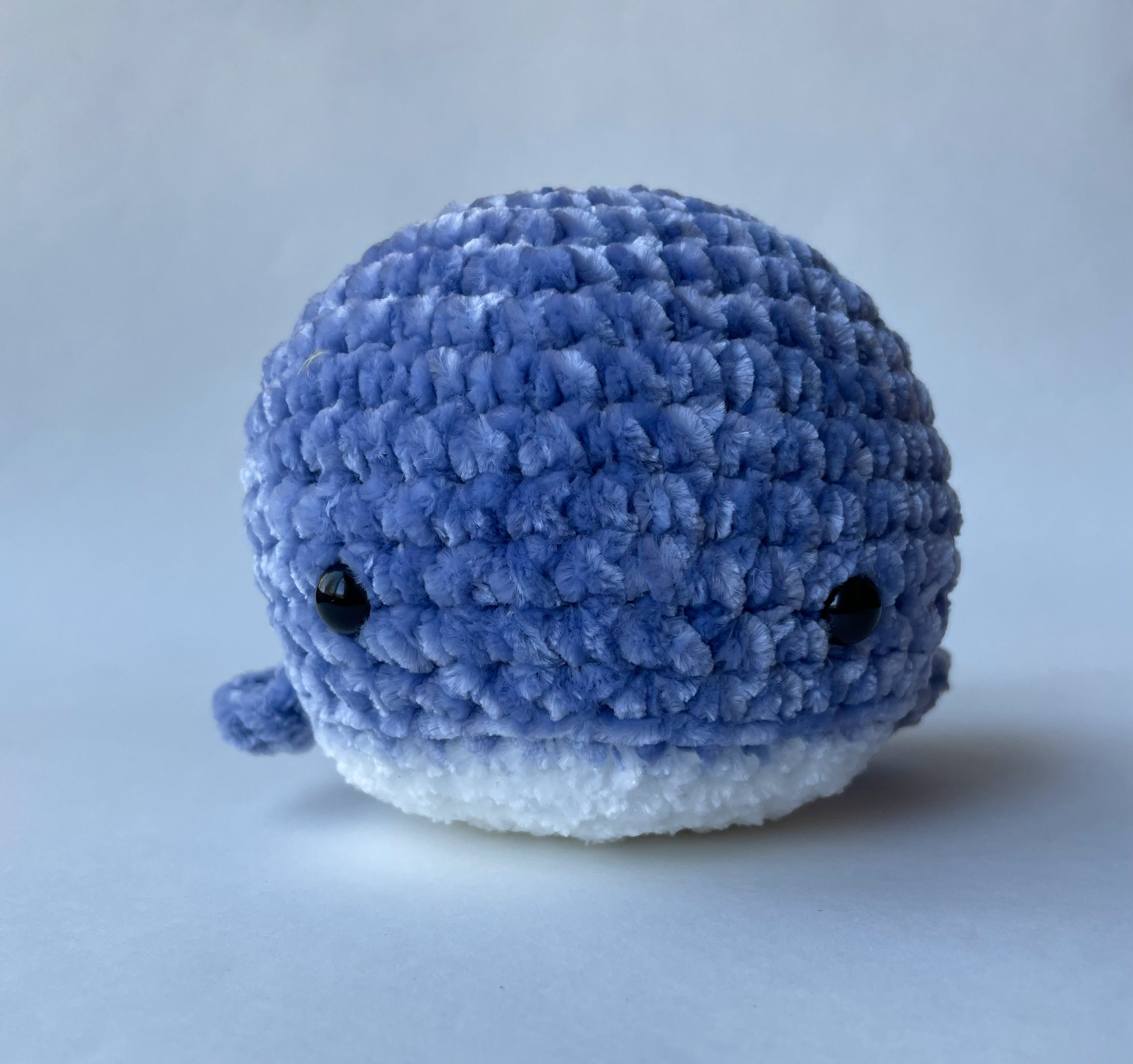 Mini Crochet Whale Crochet Amigurumi Stuffies Stuffed Animal Etsy