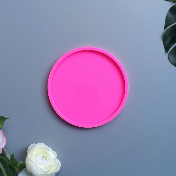 Super Glossy Round Coaster Mould for Resin Art