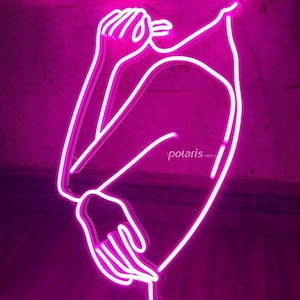 LED neon sign, neon sign woman body, neon sign bedroom, neon art, neon wall decor, custom neon sign, female beauty,handmade neon sign