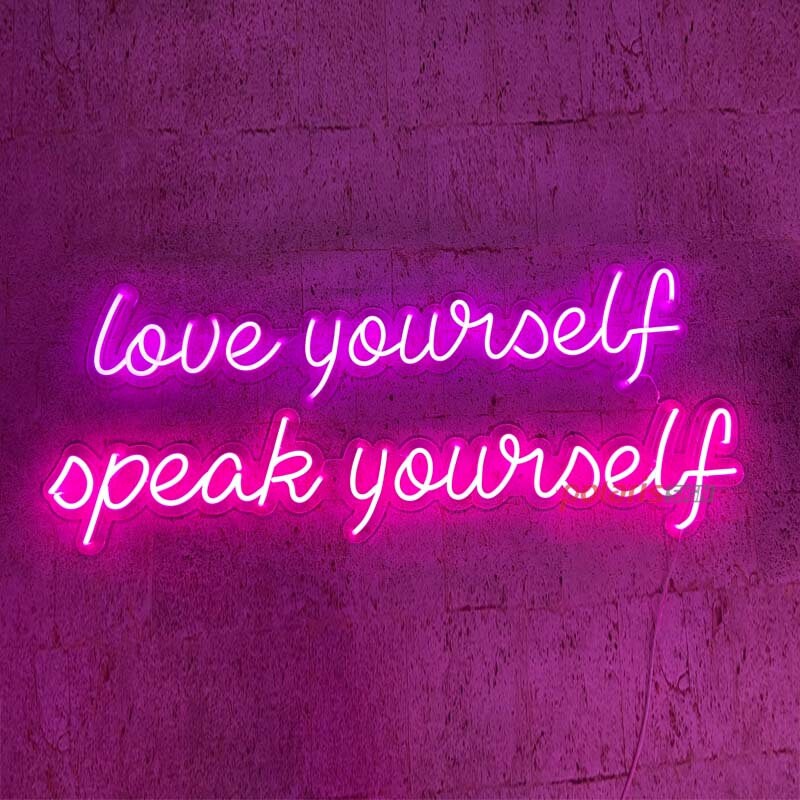 BTS Love Yourself Hearts Neon Light Sign – kheartshop