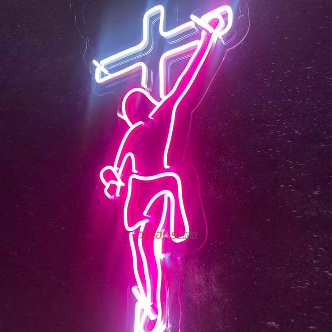 LED neon sign Jesus neon sign 100 handmade neon sign Etsy