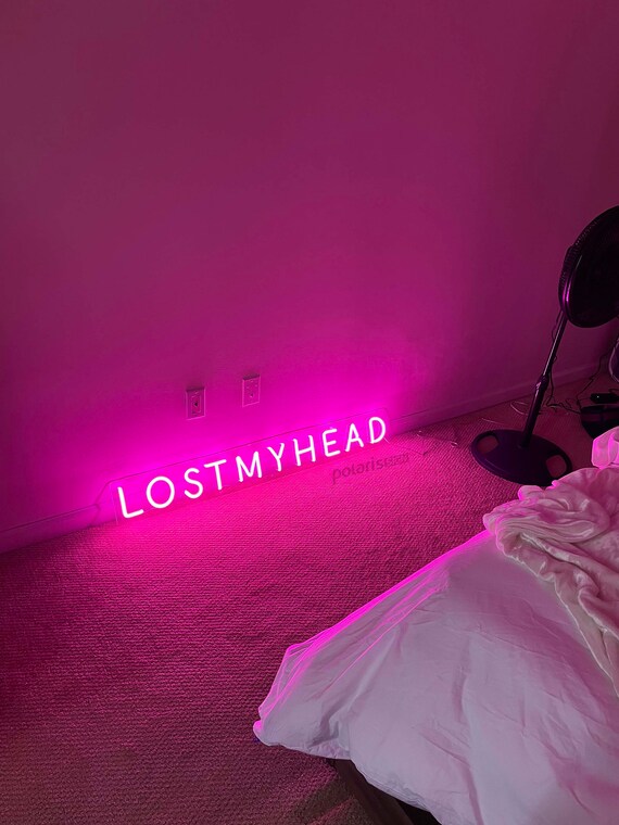 THE 1975 lost my head LED neon sign. Etsy