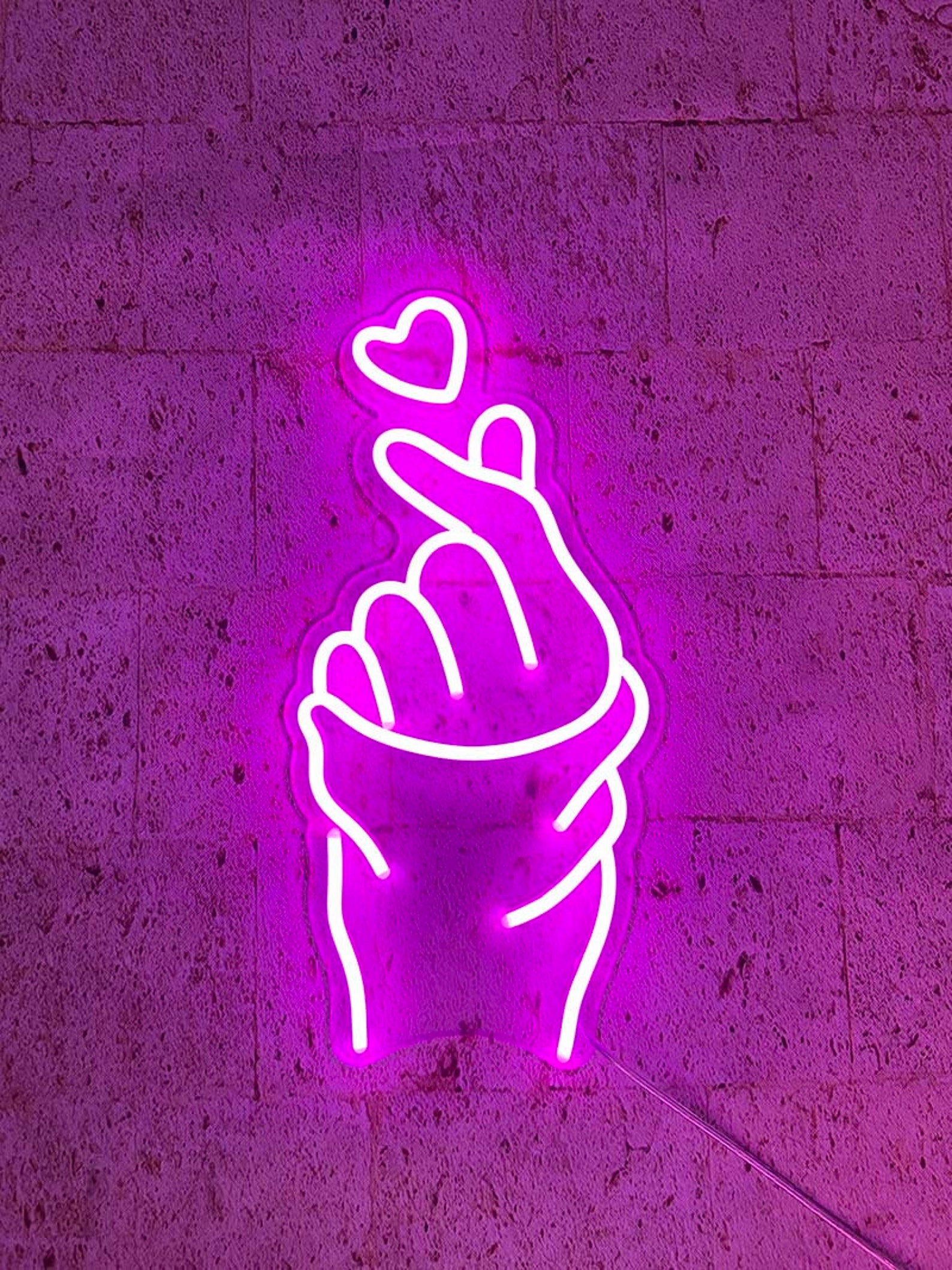 LED neon sign k-pop korea love fandom neon sign | Etsy