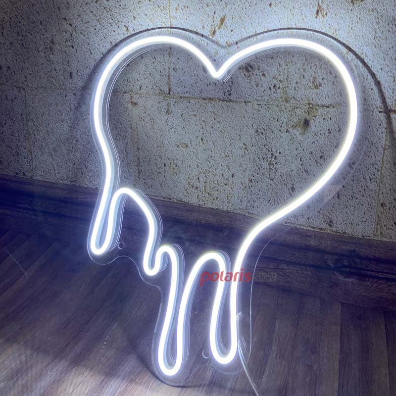 Melting Heart - Neon Sign - Neon Mama