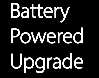 Batterij-aangedreven upgrade voor neonreclame, batterijpakket