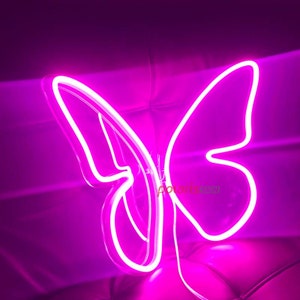 LED Neon Sign3d Butterfly Handmade Neon Signgift for - Etsy