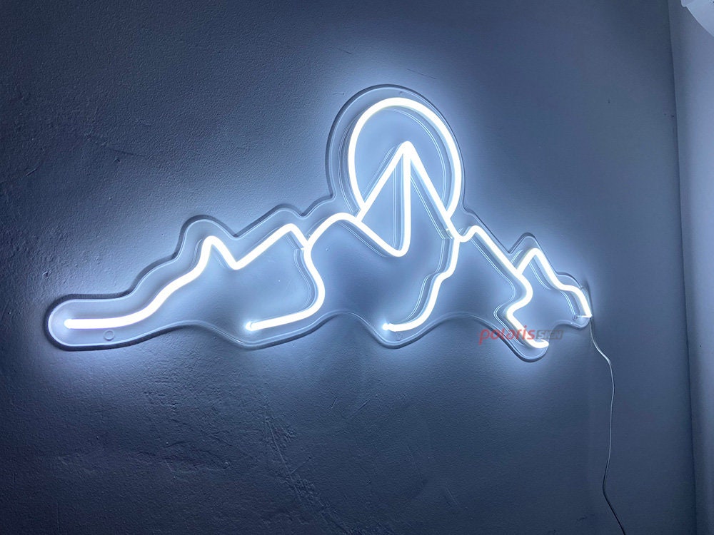 Sunrise on mountain neon sign 100% handmade neon sign | Etsy