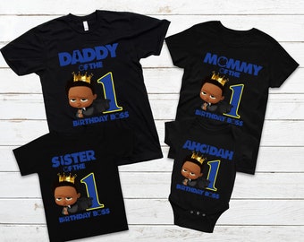 boss baby shirts for birthday party
