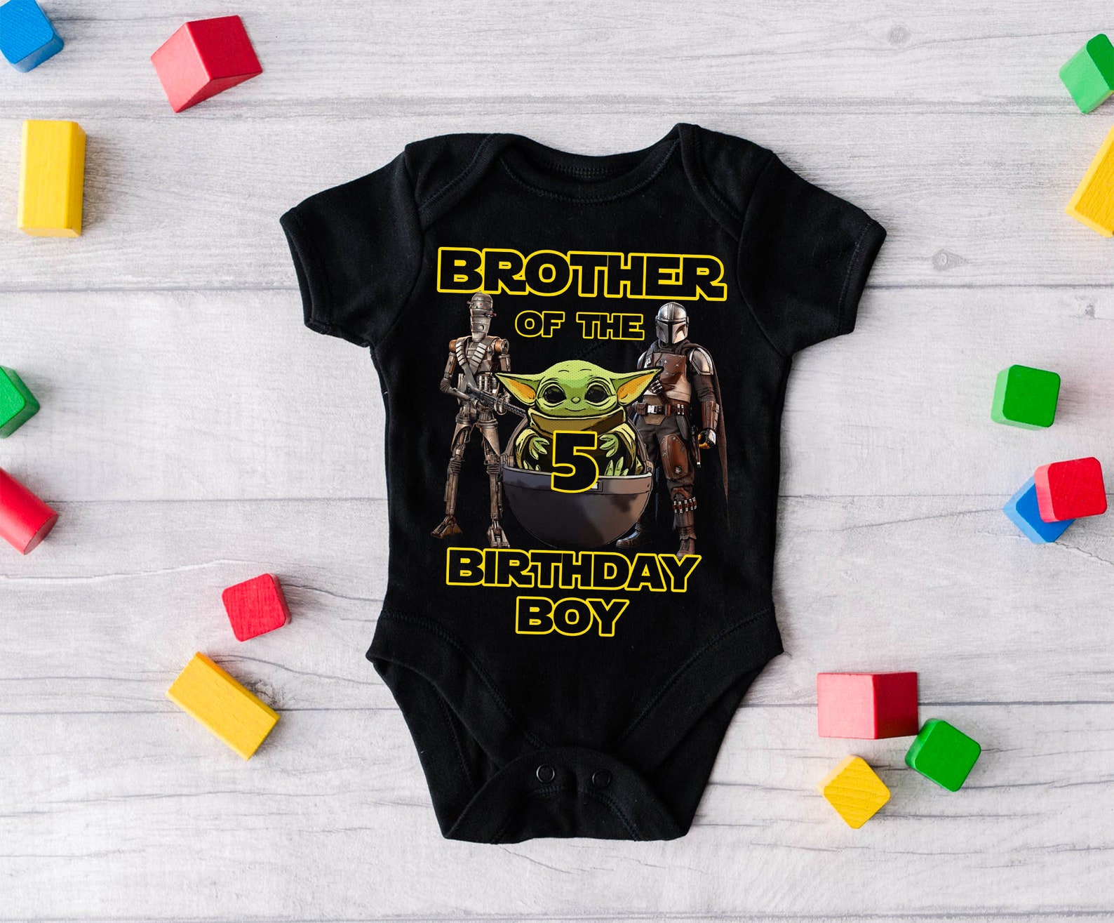 yoda birthday shirt