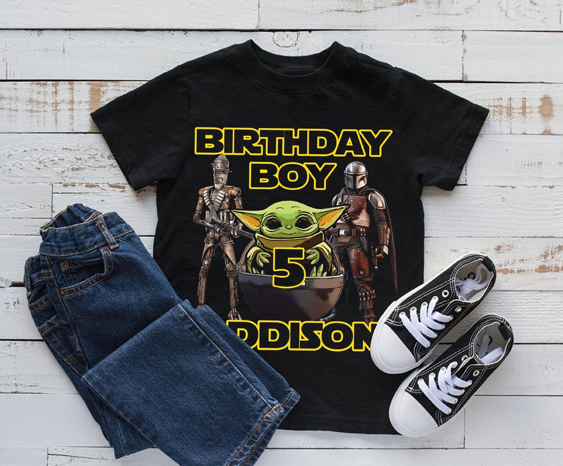 yoda birthday shirt