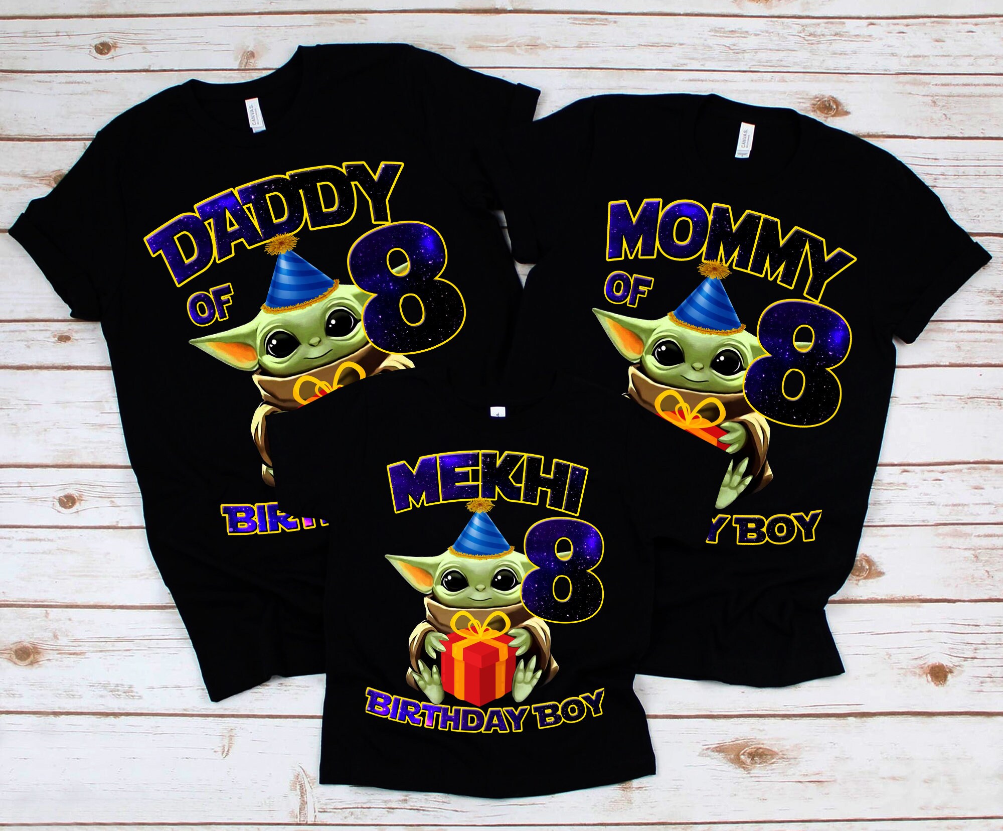yoda birthday shirt