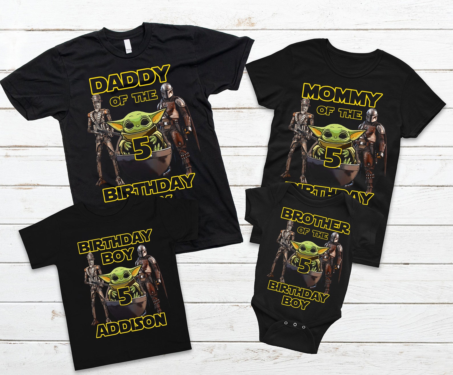 yoda birthday shirt
