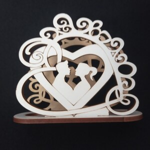 Handgemachte Serviettenhalter