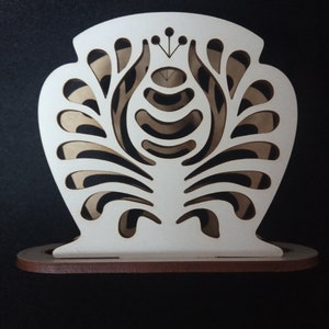 Handgemachte Serviettenhalter