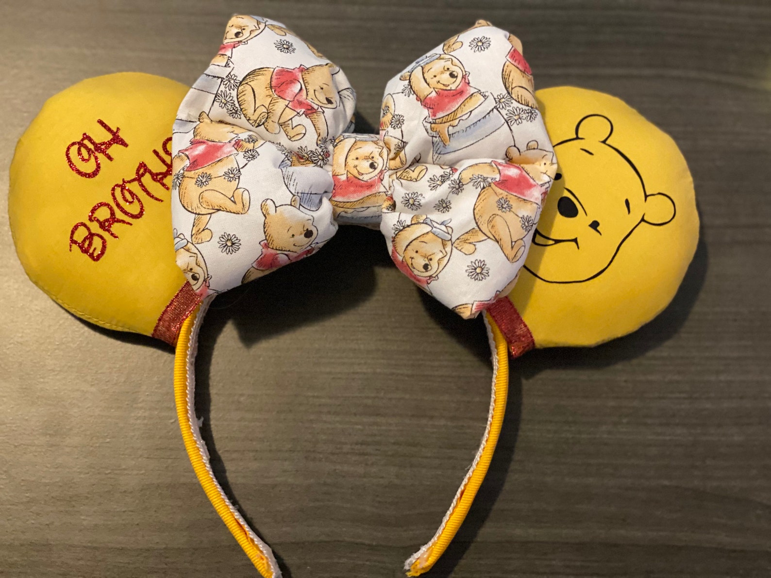 Winnie the Pooh Ears Etsy