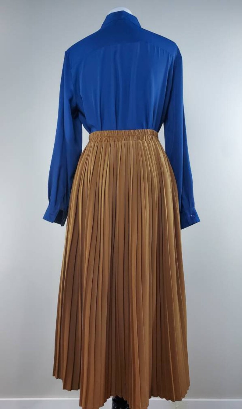 Royal Blue Button Down Blouse