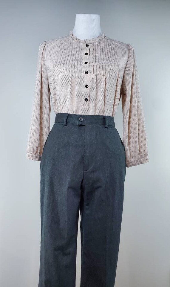 Slate High Waisted Pants