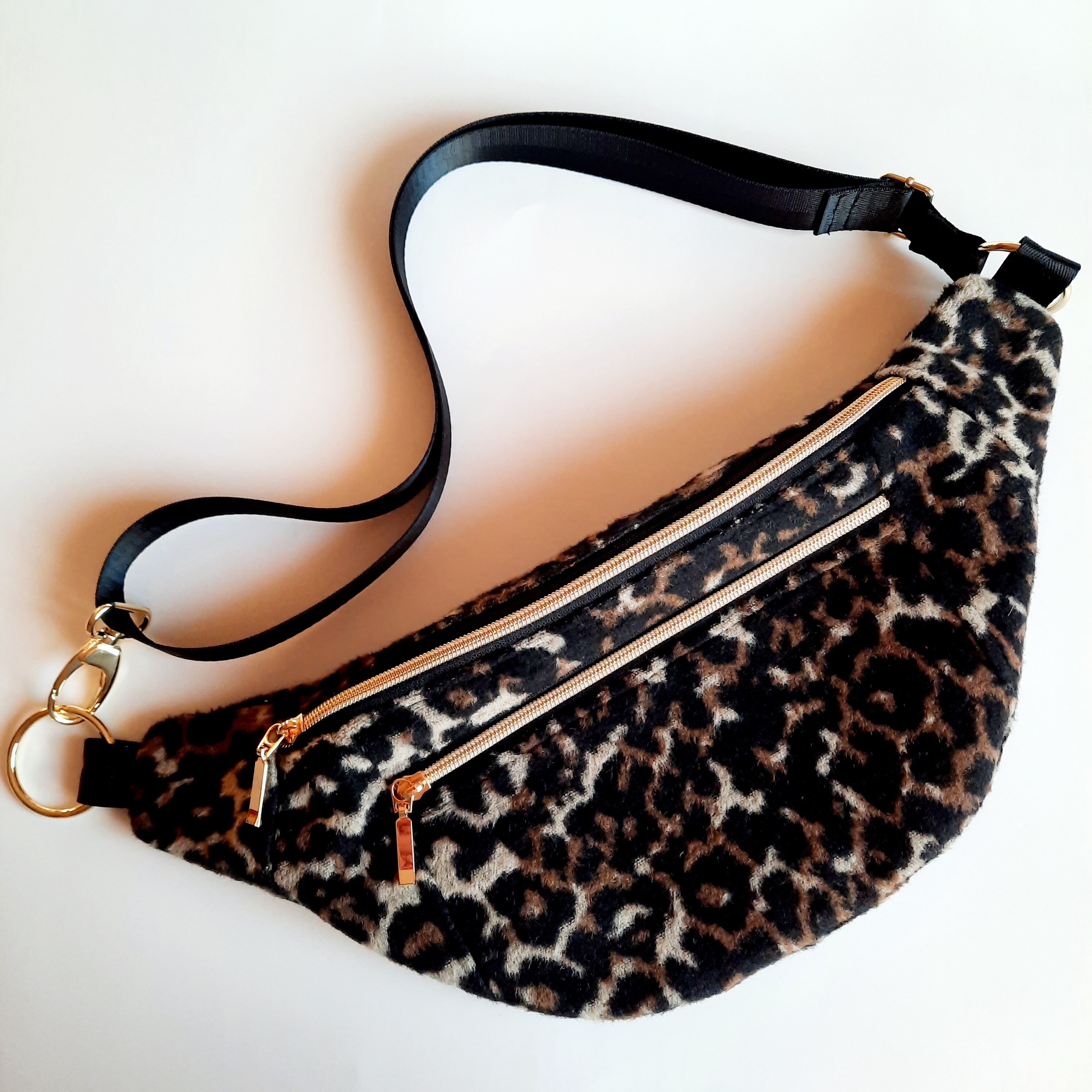 Leopard print fanny pack deals