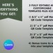 Editable Menu QR Code Scan Sign, Paperless Menu for Dining, Restaurant ...