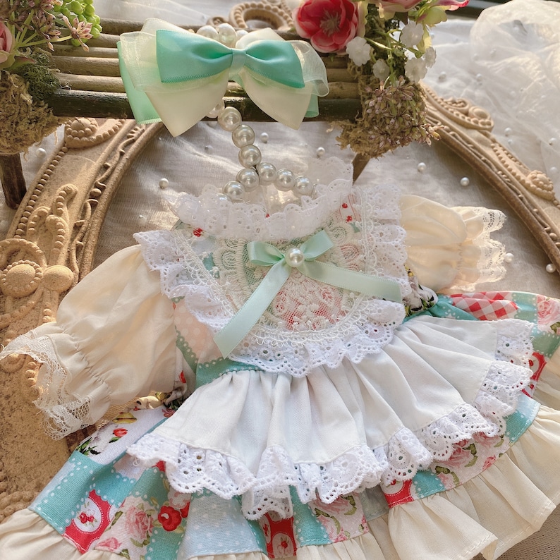 20cm Plush Doll Clothes Handmade Cotton Doll Dress 10 Cm 15 Cm 20 Cm 40