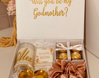 Godmother gift box/ godmother personalised gift box/ cute gift / personalised gift/ gift box