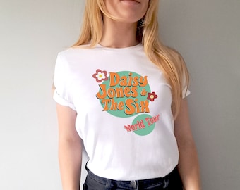 Daisy Jones and the Six Bookish Crewneck, koszula Light Academia Literary, koszulki Bookstagram i Booktok Best Selling