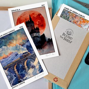 Pôster do livro Persuasion, Jane Austen: impressão artística premium de 210 g/m², presente para leitores de romances clássicos - Coleção Bookscape imagem 10