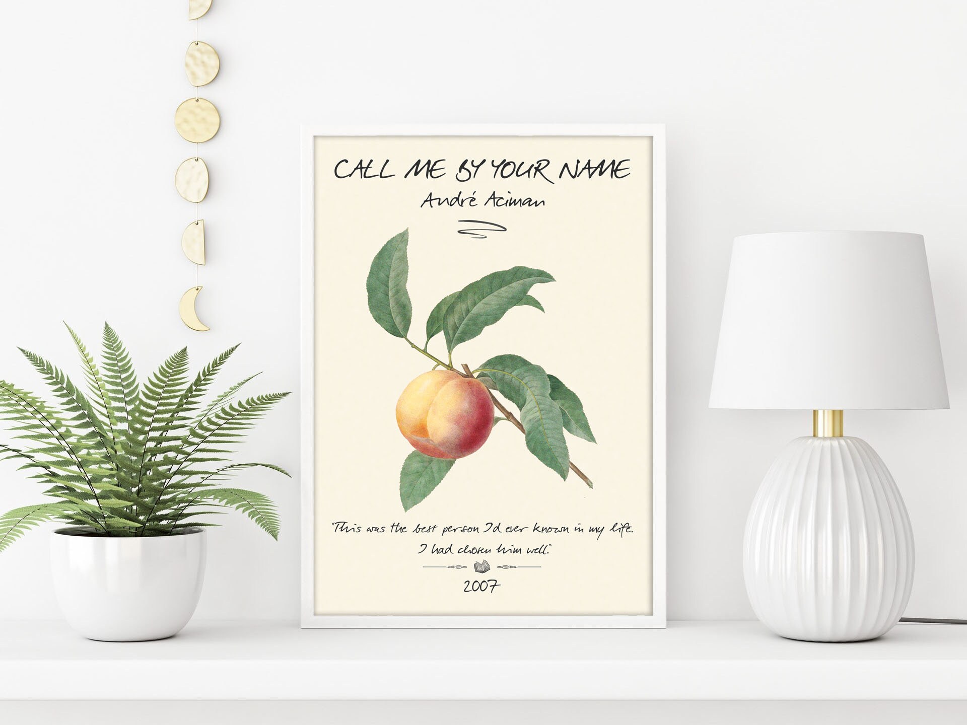 Call Me by Your Name Book Cover Art André Aciman Indie Room | Etsy