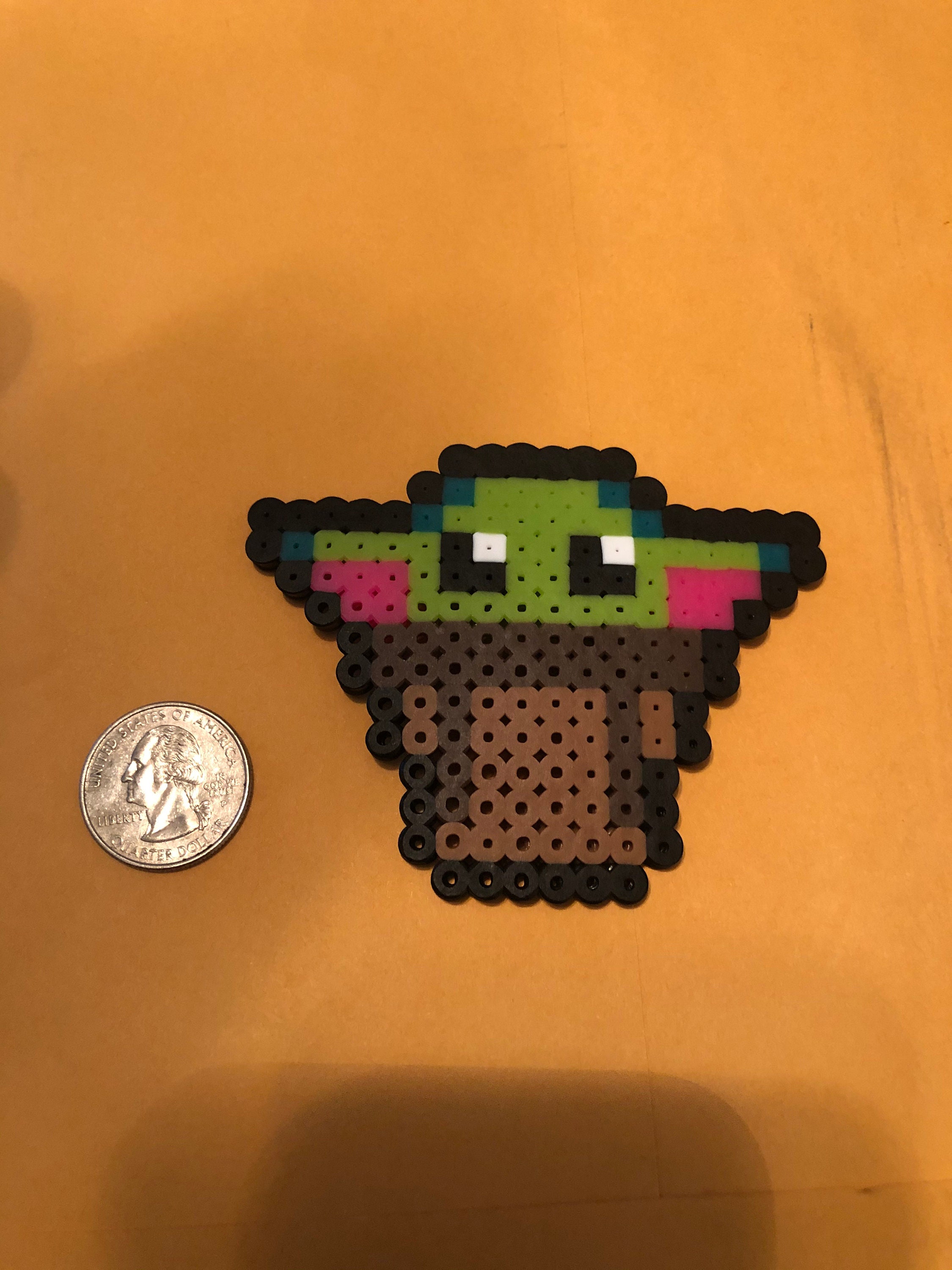 Perler bead cheap baby yoda