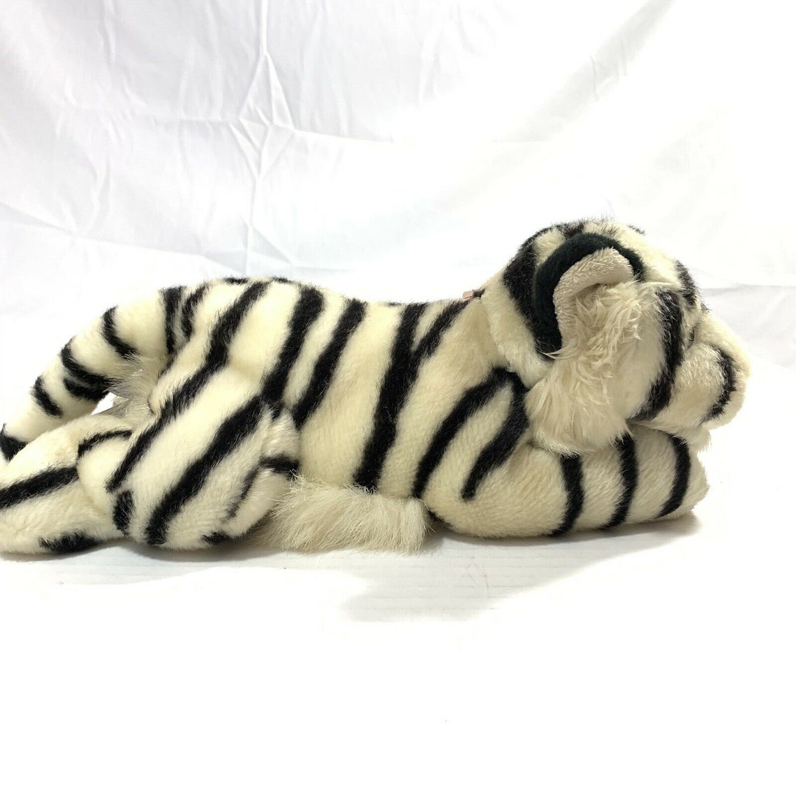 Aurora World White Tiger PLush Stuffed Animal Toy w/ Blue Eyes Etsy