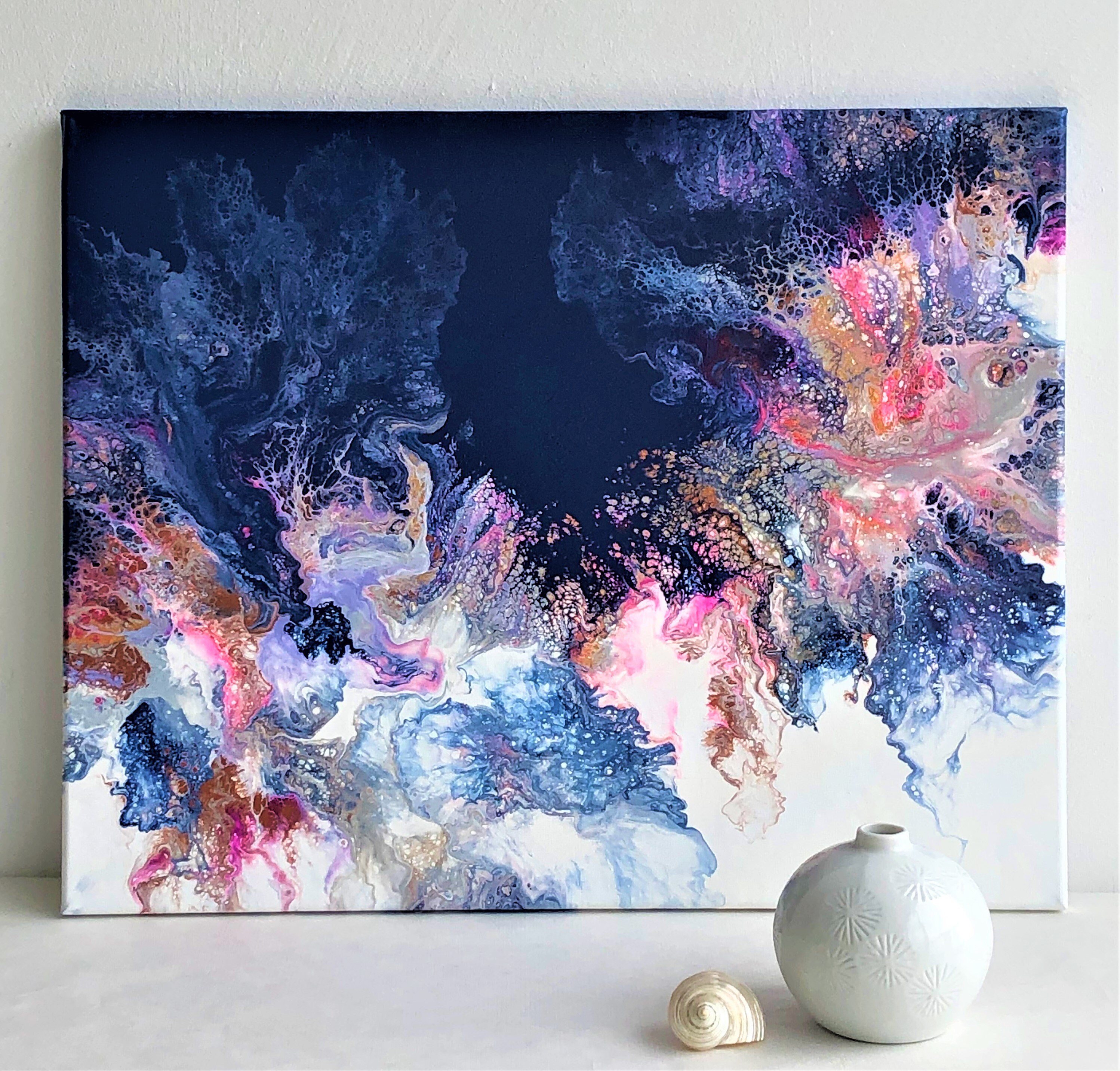 Peinture Acrylique Pouring