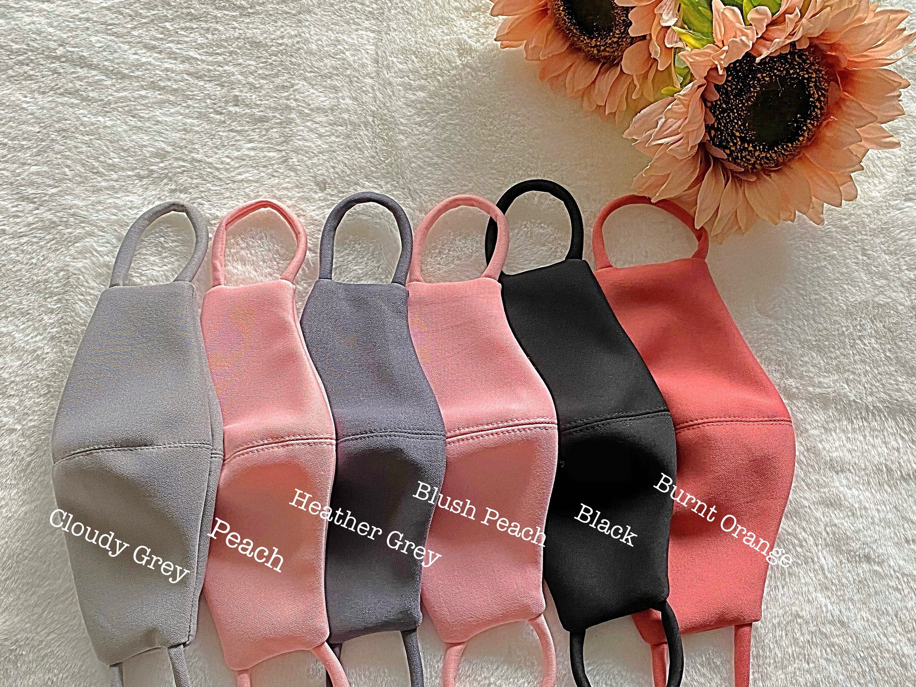 X Small, Small, Med. Face Mask, Neoprene, Breathable, Soft Washable, …