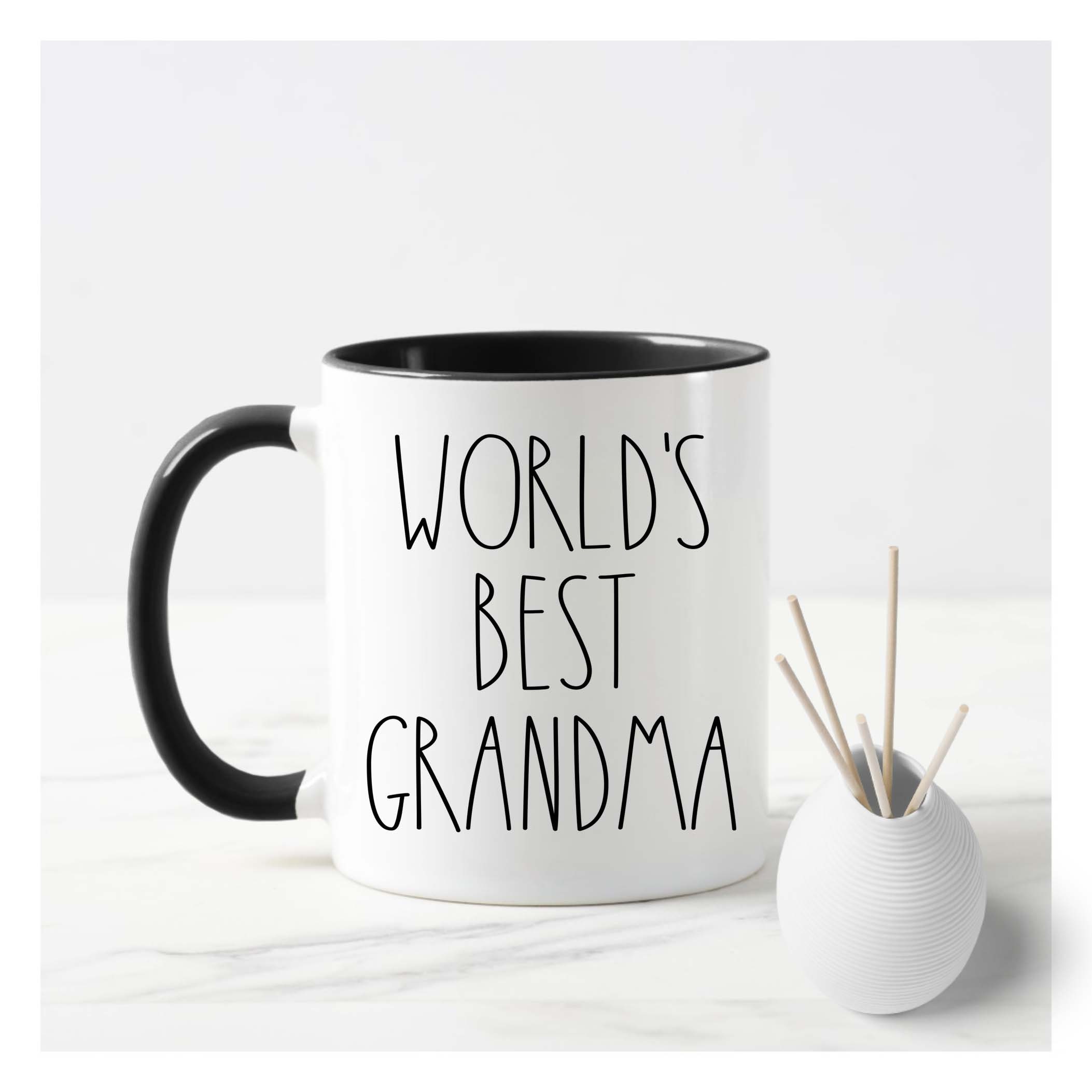 World's Best Grandma Coffee Mug Grandma Coffee Cup Rae Etsy