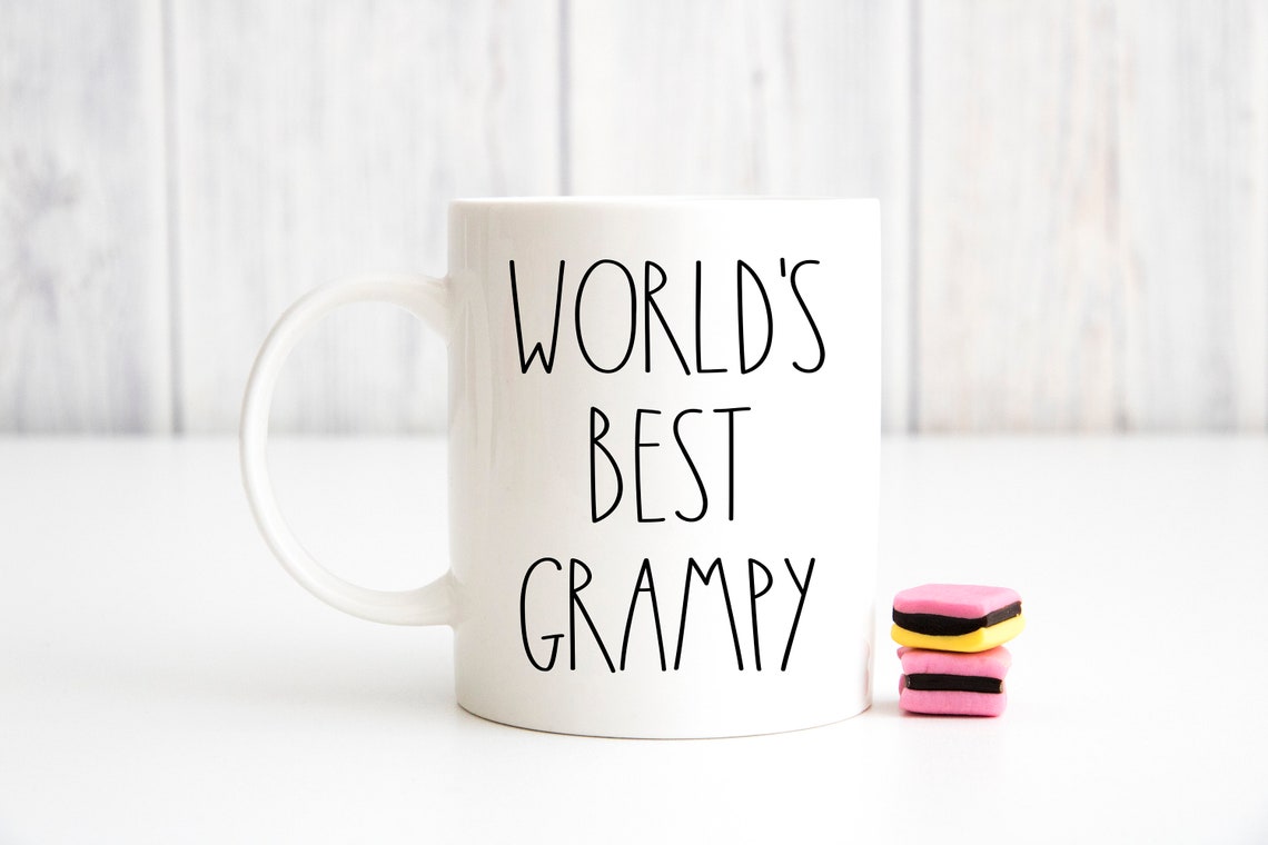World's Best Grampy Coffee Mug Grampy Coffee Cup Rae Etsy