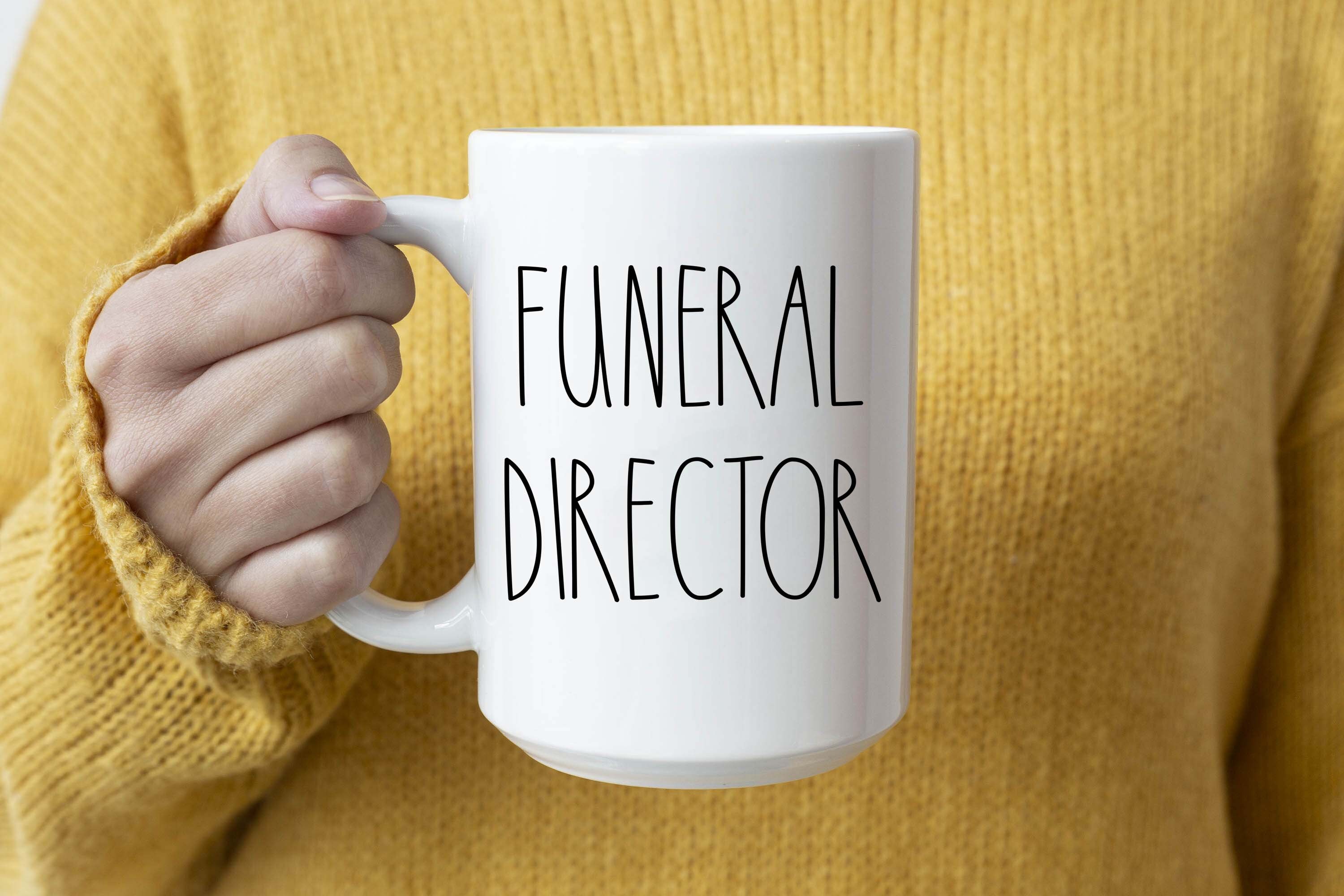 Funeral Director Mug Funeral Director Gifts For Him/Her Rae Etsy