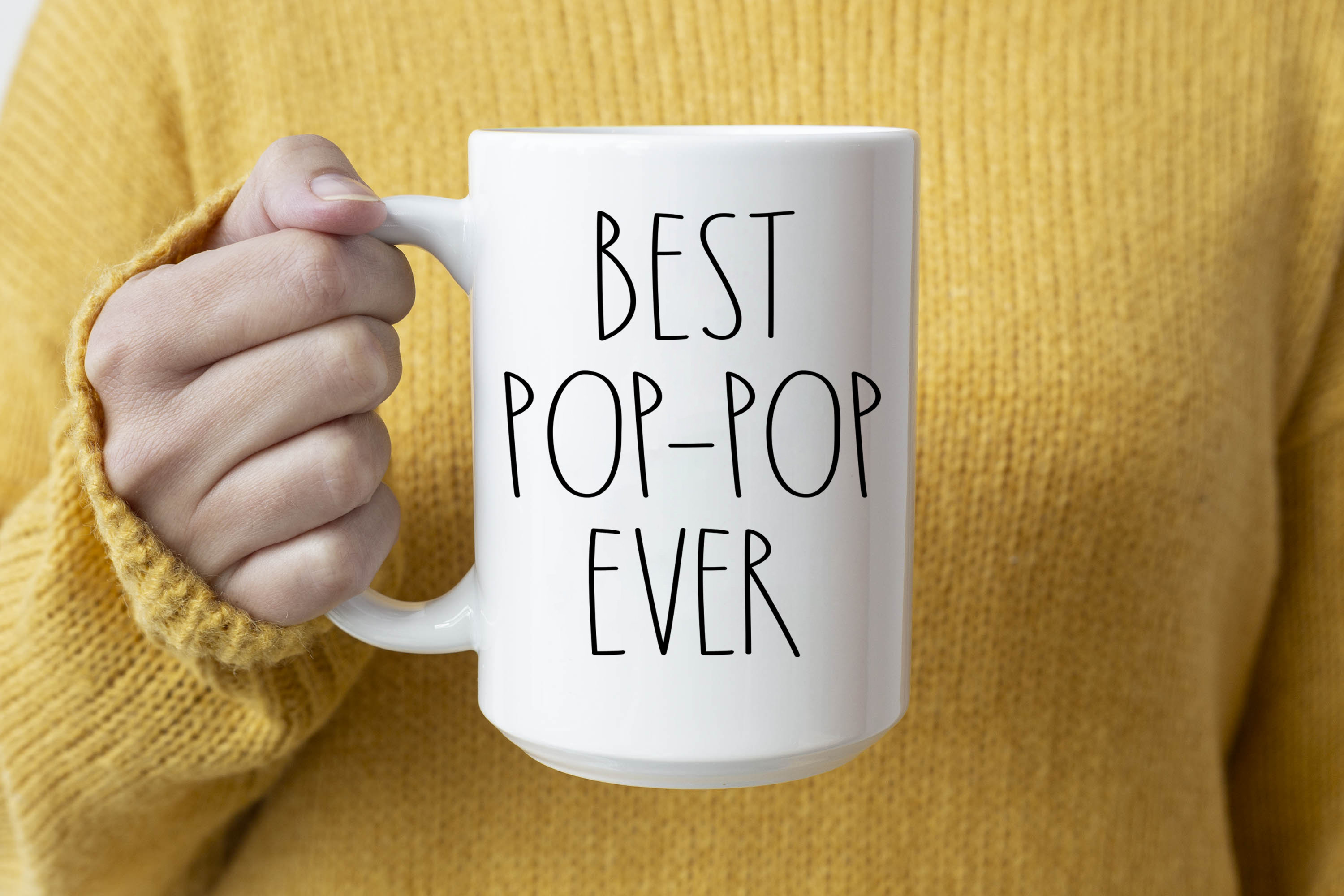 Best PopPop Ever Coffee Mug PopPop Coffee Cup Rae Dunn Etsy