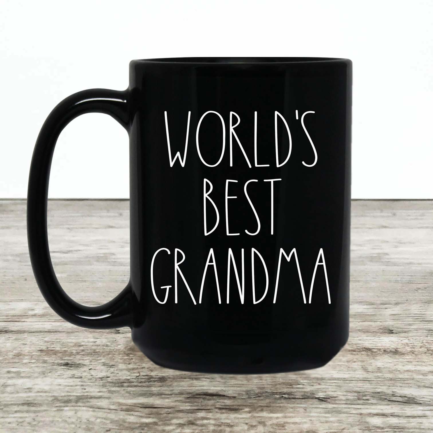 World's Best Grandma Coffee Mug Grandma Coffee Cup Rae Etsy